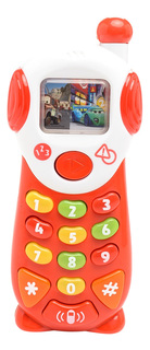Интерактивная развивающая игрушка Умка "Телефон Disney Тачки"