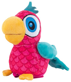 Интерактивная игрушка IMC Toys Попугай интерактивный Benny, розовый 95038