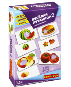 Настольная игра Bondibon Веселая путаница 2 Играй Думай Учись 151423