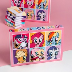 Набор носков 6 пар My little Pony, HASBRO, 14-16 см