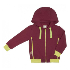 Куртка детская Lucky Child, бордовый, р. 92