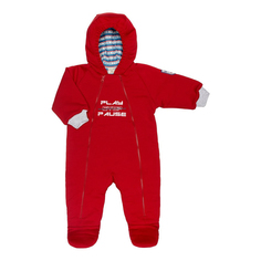 Комбинезон детский Lucky Child, красный, р. 68