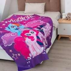 Плед "My Little Pony" 1,5 сп, 140х210 см, 100% п/э Hasbro