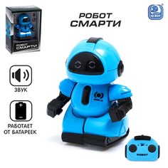 Робот радиоуправляемый Минибот, световые эффекты, цвет синий IQ BOT