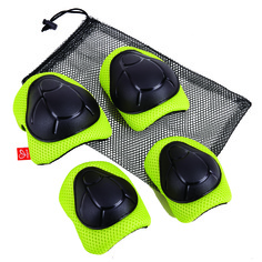 Hape 2 наколенника, 2 налокотника, желтый