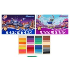 Пластилин мягкий (восковой), 32 цвета, 475 г, "Фантазия", МИКС Bazar