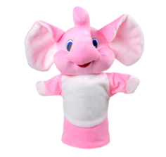 Кукла на руку "Слон" (Цв: Розовый ) No Brand