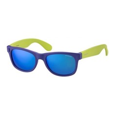 Солнцезащитные очки детские Polaroid P0115 BLUE LIME (241879UDF46JY)