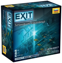 Настольная игра Zvezda Exit Квест Затонувшие сокровища 8983 Звезда