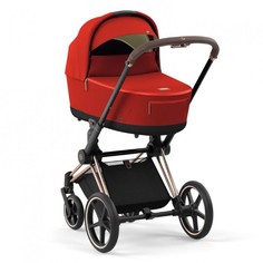 Коляска для новорожденных Cybex PRIAM IV Autumn Gold шасси Rocegold