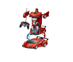 Zhorya Робот-машина на р/у (свет) красный/рыжий ZYB-B3253-1 с 5 лет