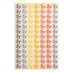 Полотенце детское Cleanelly Basic Ducks 100 х 150 см хлопок бежево-желтое