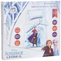 Постельное бельё 1,5 сп Forest spirit Холодное сердце Disney