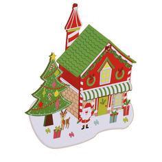 Набор для творчества - создай новогоднее украшение Резиденция Деда Мороза No Brand
