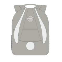 Рюкзак детский Grizzly RK-376-1 /4 серый