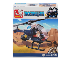 Конструктор Sluban Полицейский транспорт 70 деталей