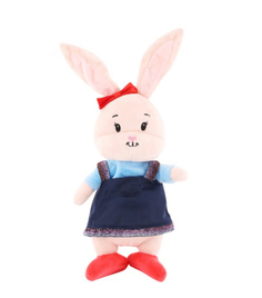 Мягкая игрушка Кролик Bigga 25 см в ассортименте