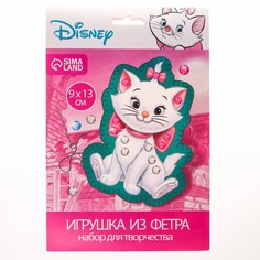 Игрушка из фетра, набор для создания, Кошечка Мари Disney
