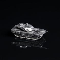 Оловянная фигурка "Коллекция Танки. Танк Армата", латунь No Brand