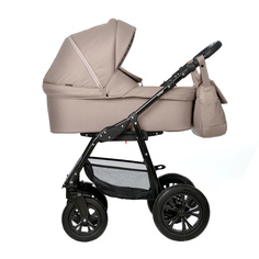Коляска INDIGO CHARLOTTE Mono 2 в 1 Cm 01 бежевый/бежевая кожа