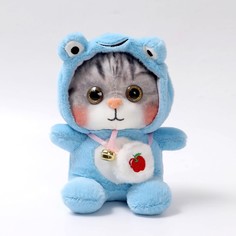 Мягкая игрушка «Котик в костюме», цвета МИКС No Brand