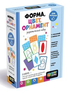 Дидактический набор. Форма, цвет, орнамент Origami