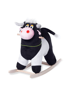 Качалка мягкая Тутси Корова черный/белый
