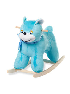 Качалка мягкая Тутси Медведь голубой