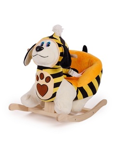 Качалка мягкая Тутси Щенок в пижаме пчелка