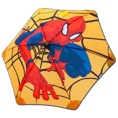 MARVEL Зонт детский. Человек паук, оранжевый, 6 спиц d=90 см