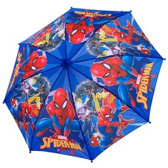 MARVEL Зонт детский. Человек паук, синий, 8 спиц d=86 см