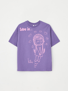 Футболка детская Sela 3804050246 фиолетовый, 158