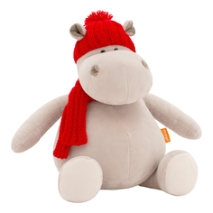Мягкая игрушка Бегемот в шапке Orange Toys 30 см