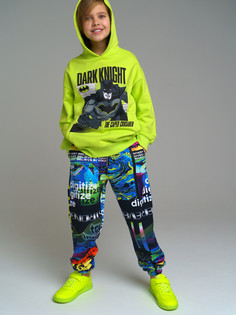 Брюки детские PlayToday Tween 12311130, черный, разноцветный, 146