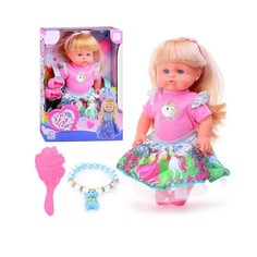 Кукла YL2253B с аксессуарами, в коробке Yale Baby