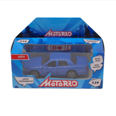 Машинка металл. 1:34, Motorro, откр.двери, свет/звук.