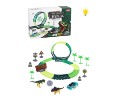 Игровой набор Автотрек, предметов 117шт., коробка Наша Игрушка