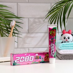 Зубная паста детская Dental Clinic 2080 клубника, 80 г No Brand