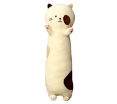 Мягкая игрушка-подушка Кот, 65 см, разноцветный No Brand