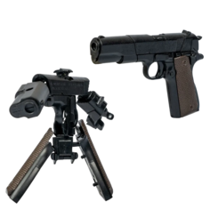 Трансформер 2в1 BONDIBOT Bondibon CRD pvc 18,5x13,5x3,7см робот-пистолет Кольт M1911