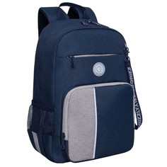 Рюкзак молодежный Grizzly, 40 х 25 х 13 см, эргономичная спинка, отделение для ноутбука