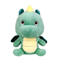 Мягкая игрушка Дракончик, 22 см, цвет зеленый No Brand