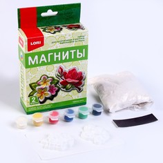 Магниты из гипса Чудесные цветы Lori