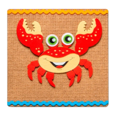 Коврик-пазл Краб Smile Decor