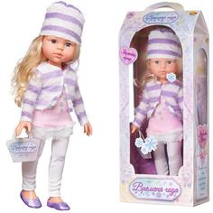 Кукла ABtoys Времена года (бело-сиреневая одежда) 45 см