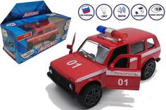 Машинка металлическая MOTORRO Пожарная 1:34 Fanrong