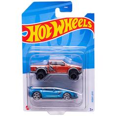 Набор машинок Mattel Hot Wheels упаковка из 2-х штук №17