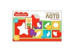 Настольная игра Baby Toys Тактильное лото для малышей Десятое королевство