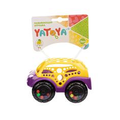 Развивающая игрушка YATOYA Неразбивайка Машинка жёлто-фиолетовая Fanrong