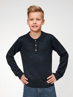 Поло детское Acoola 20110310124, темно-синий, 140